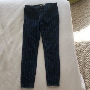 Pacsun striped Ankle Jegging Jeans